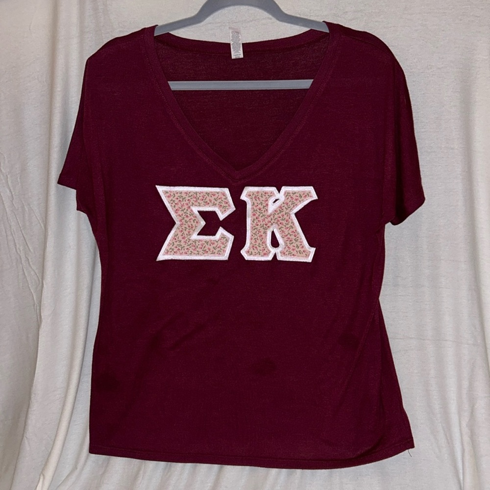 Sigma Kappa Stitched Shirt